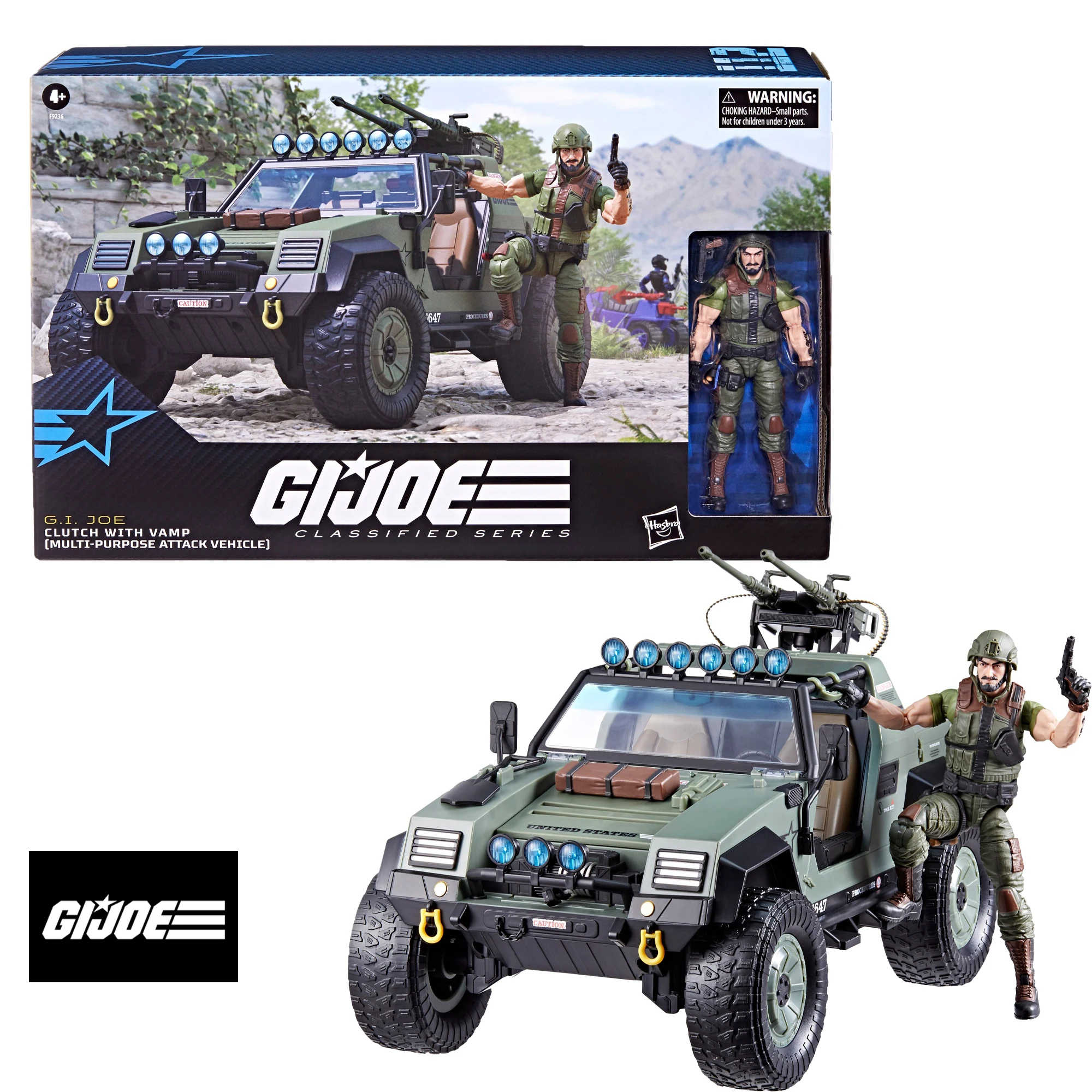 

New Original Hasbro G.i. Joe Classified Series #112 Clutch with Vamp (Multi-Purpose Attack Vehicle) Action Figures Toy Gift