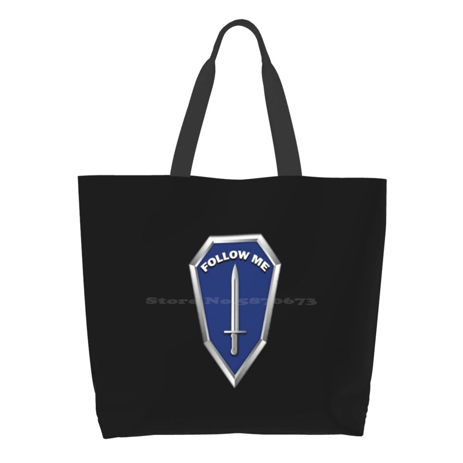 

Follow Me Infantry Girls Handbags Shoulder Bags Large Size Follow Me Infantry Army Military 11B