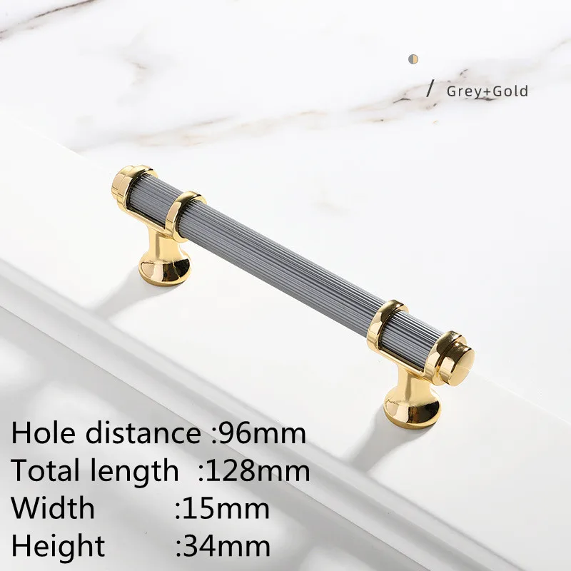 KK&FING ручки для шкафов черные золотые