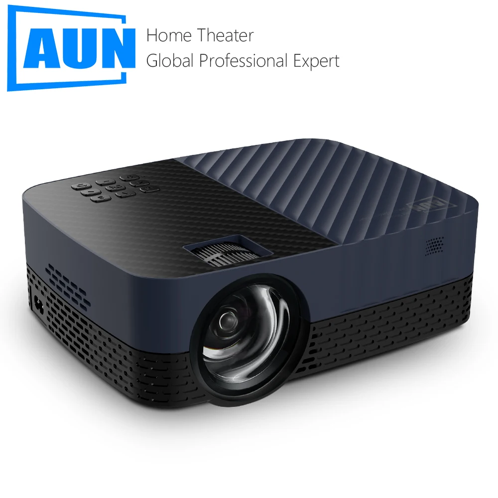 AUN Z5S Full HD 1080P Projector LED Theater Android 9 TV MINI Beamer 4k Vidoe Projector for Home Cinema Mobile Phone TV