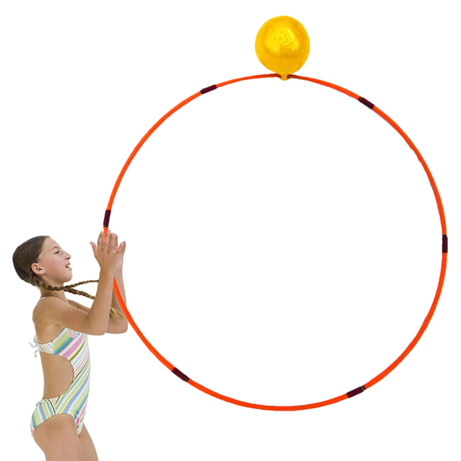 

Кольцо для бассейна ming Thru для детей и взрослых, плавательные кольца для дайвинга, тренировочные круги с буйками, для игр под водой