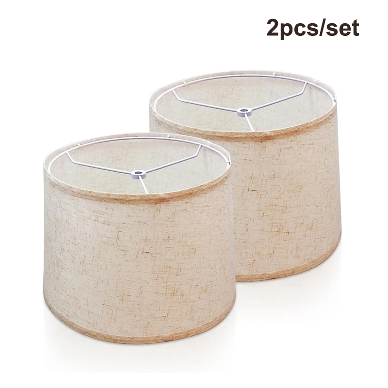 

Luzes Лен Абажуры 2 шт Белый