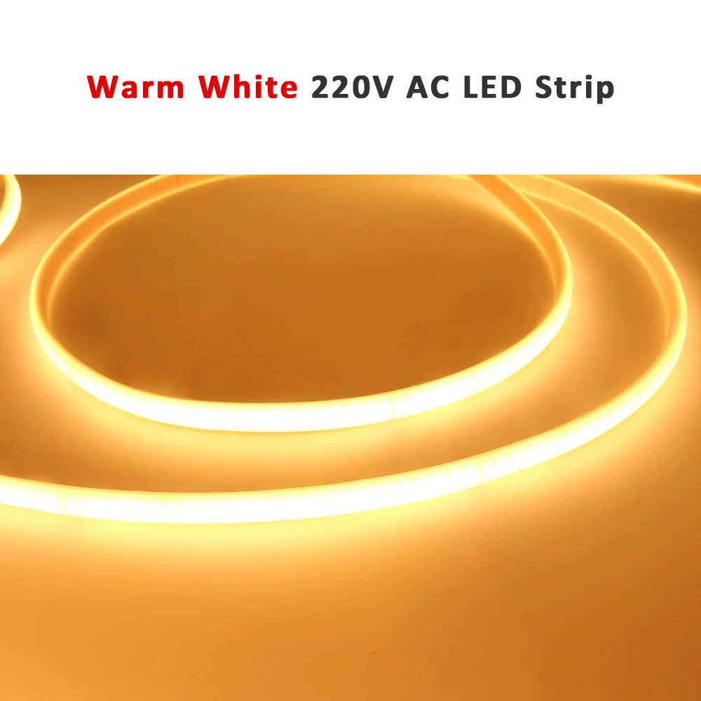 

Водонепроницаемая светодиодная лента COB 220В 240LED/м