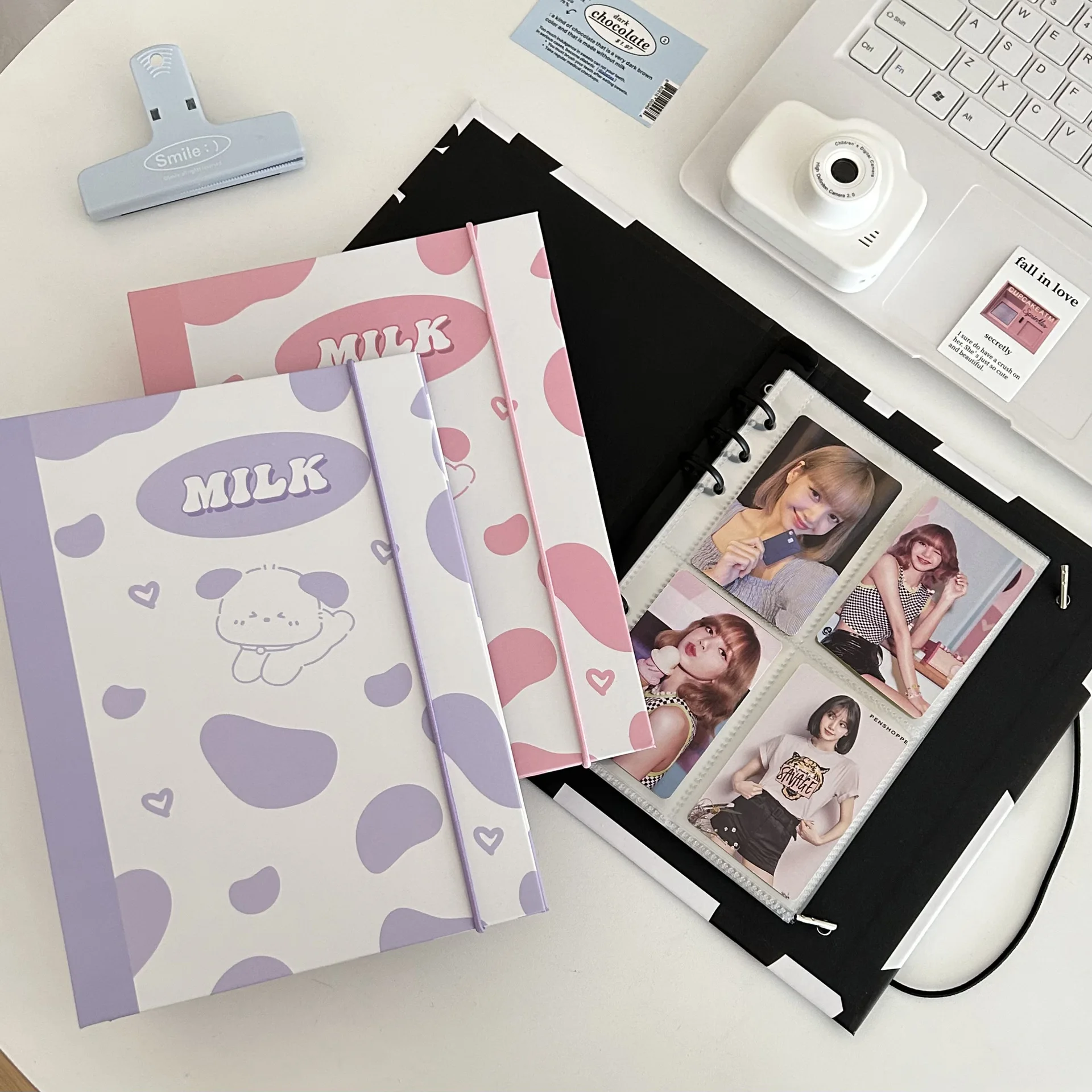 

Kawaii Dog A5 Kpop Photocard Holder DIY Binder Photocards Idol Photo Album Picture Collect Book Photocard Binder Scrapbook Album