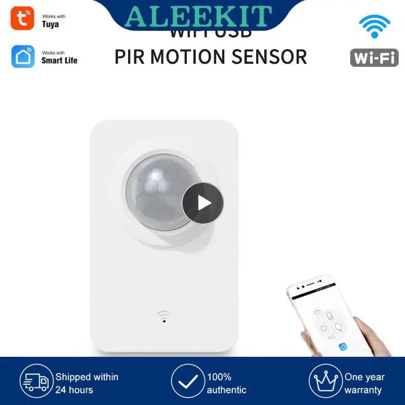 

1~8PCS Wireless Notifications Infrared Passive Detector Wifi Pir Motion Sensor Smart Life Burglar Alarm Sensor Motion Sensor