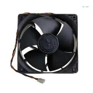 6000RPM 120mm 12cm PWM High Speed CFM Computer Cooling Fan, W12E12BS11B5-07 120X120X38 for Dc 12V 1.65A 4wire 4-Pin Dual