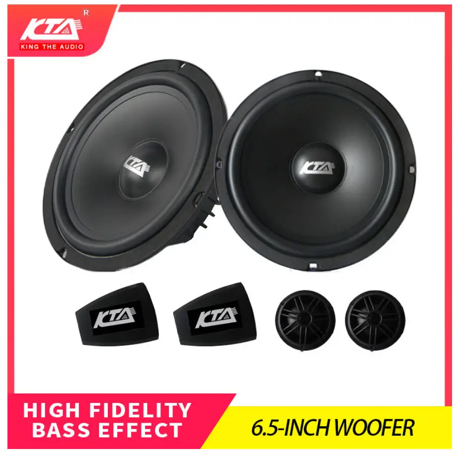 6.5 inch woofer and deep bass speaker sets easy installation