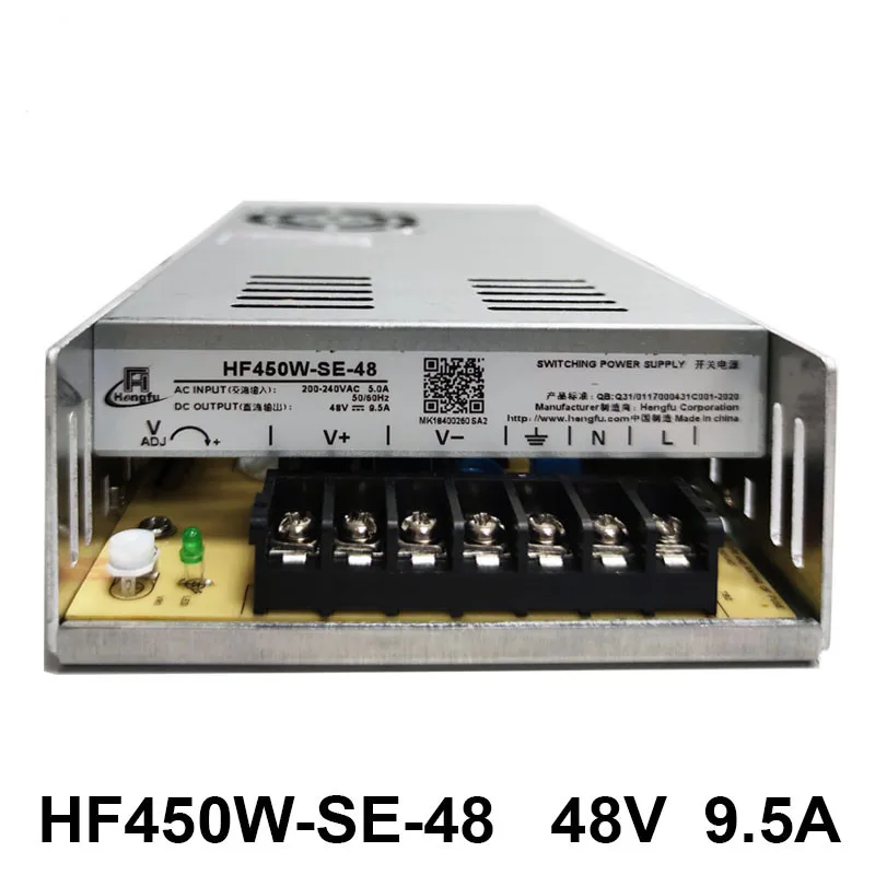 

Factory Produce HengFu HF450W-SE-48 Power Charger DC 220V turn to DC 48V 9.5A High Power Switching