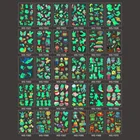 Светящиеся тату-наклейки для детей, временные Сияющие татуировки для детей, наклейка на руку, боди-арт, динозавр, единорог