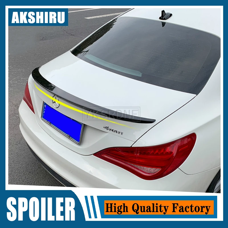 

high quality streamline spoilers for benz CLA W117 CLA200 CLA220 CAL260 rear trunk wing spoiler by 2013 to 2018 + up