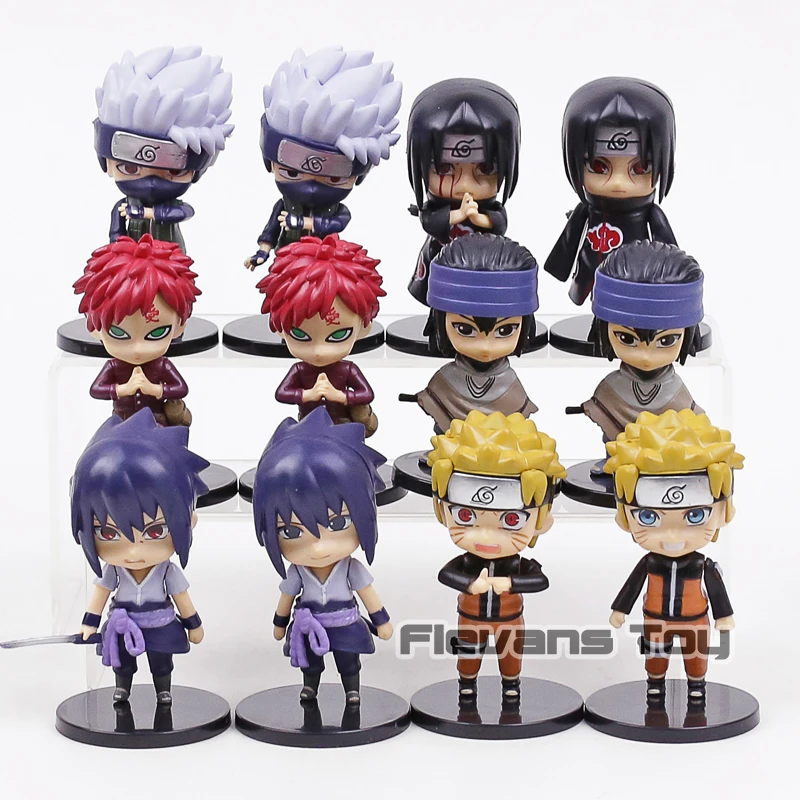 Классический Аниме мультфильм Цунаде Рок Ли Хьюга Неджи Q версия ПВХ Фигурки