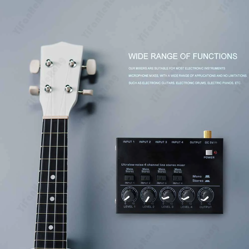 MAX400 Мини-микшер 4 канала | AliExpress