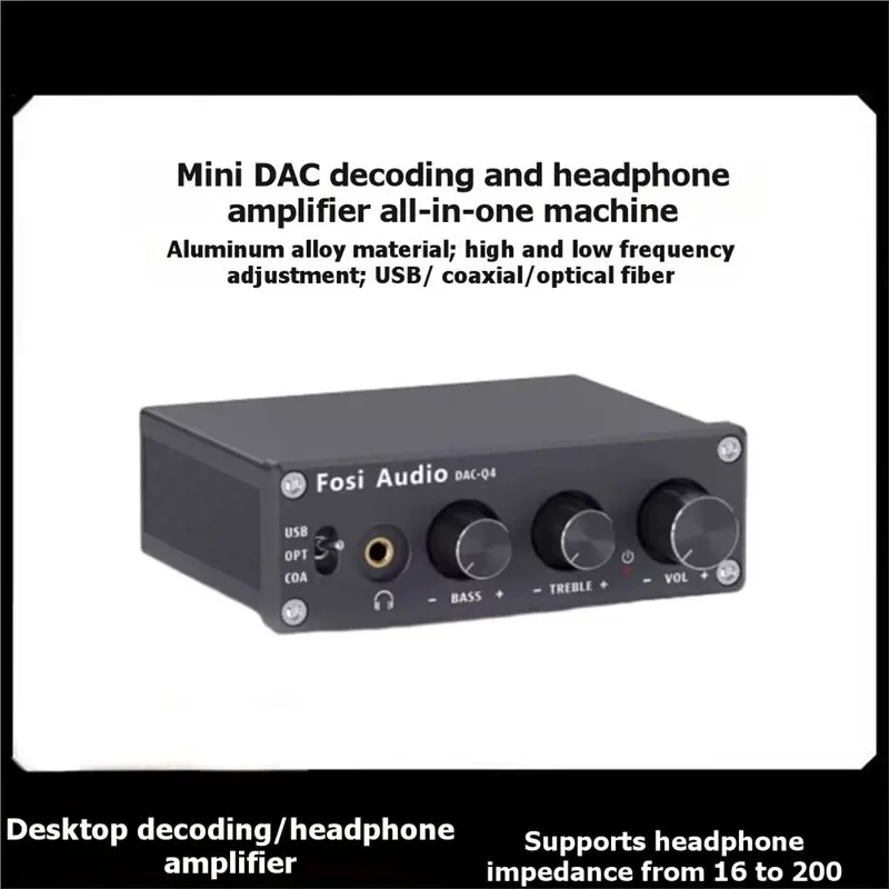 Фото A37T-DAC-A2 Hi-Fi аудиодекодер, USB-усилитель для наушников, коаксиальный оптический выход, стереоигровой ЦАП для усилителей и активных колонок №2