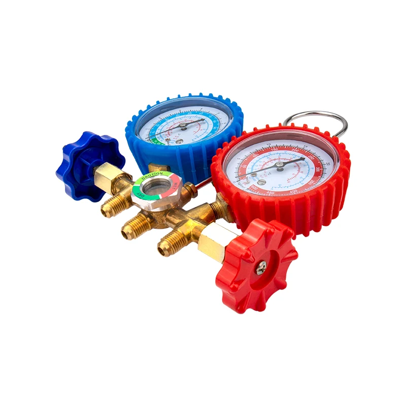 R134a R12 R22 R404a Набор манометров кондиционера со шлангом для бытового/автомобильного
