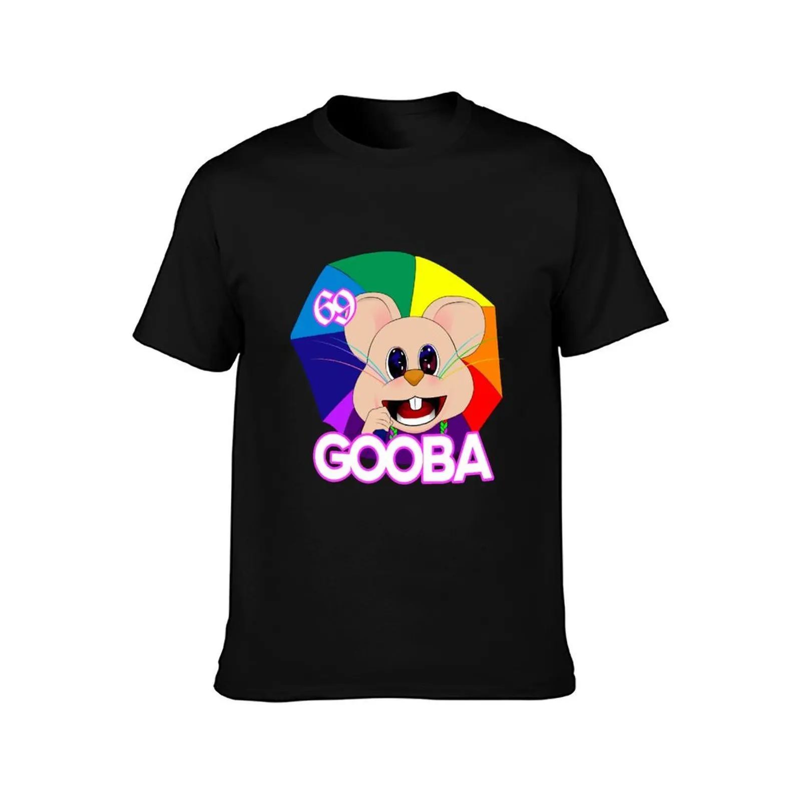 Фото Эмодзи Gooba Mouse Rat, стикер, вдохновленный музыкальным видео Tekashi 6ix9ine. Рождественская повседневная футболка с коротким рукавом №2
