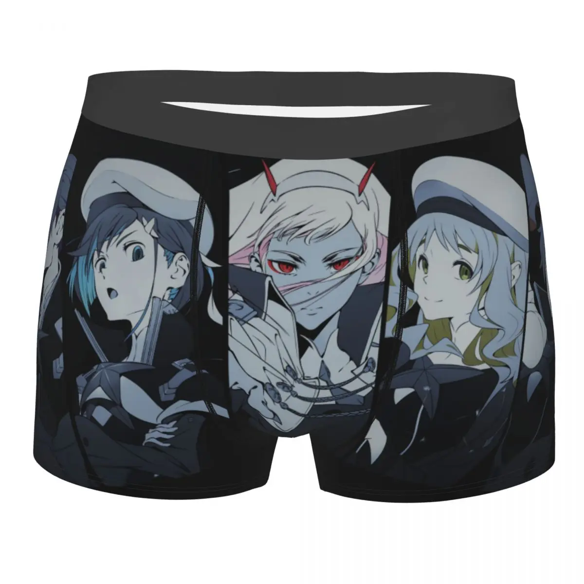 

Мужские шорты-боксеры Гая в Franxx Zero Two, дышащее нижнее белье Waifu Anime Miku Kokoro Homme, сексуальные трусы