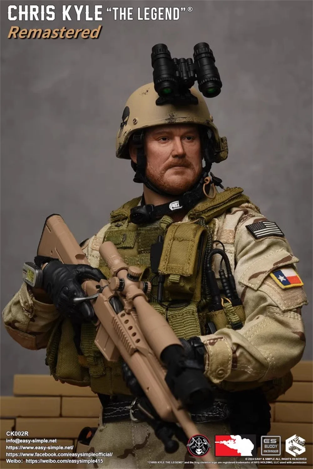 1/6 простой и ES CK002R US. Модели игрушек-снайпера полный набор подвижная экшн-фигурка