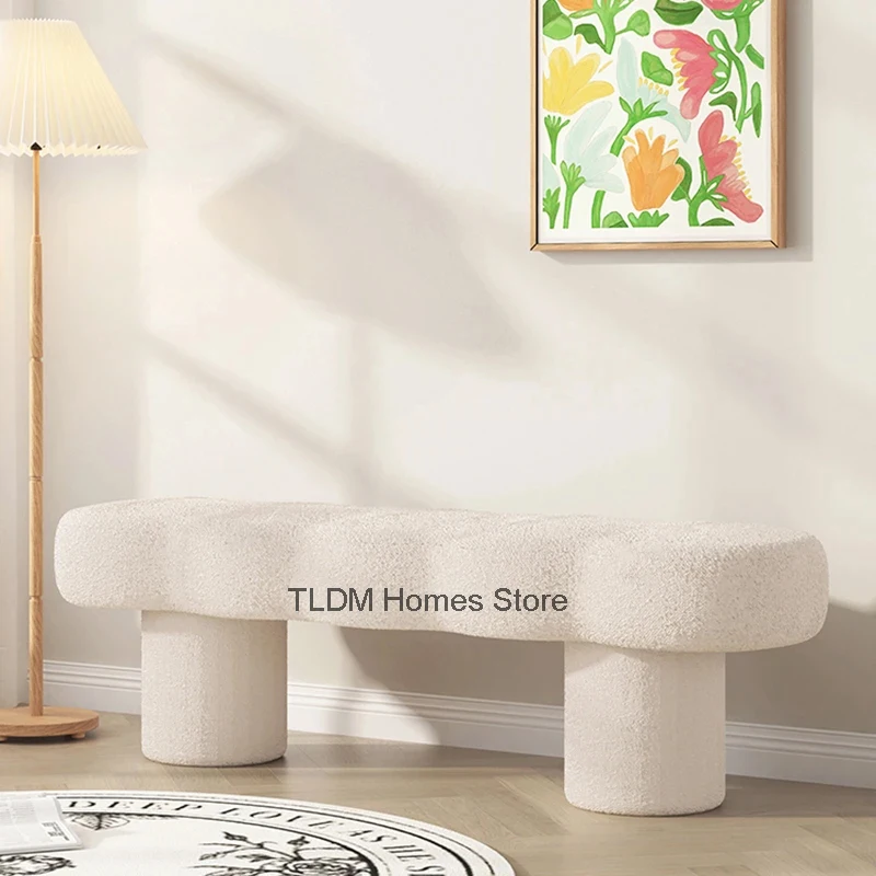 Скандинавские дизайнерские табуреты креативная мебель для гостиной бархатная