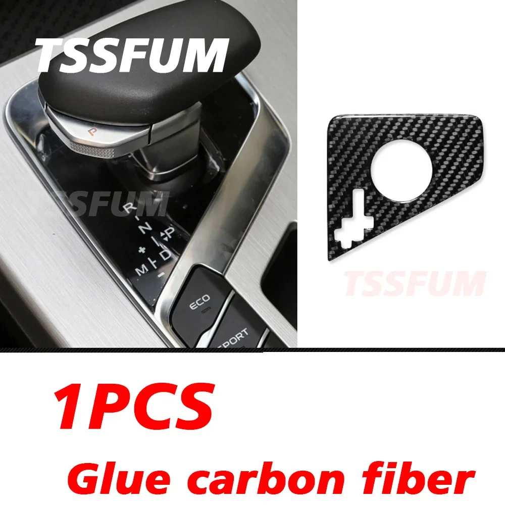 Настоящий карбоновый внутренний комплект, наклейки на панель переключения передач на приборной панели, центральной консоли для Geely Coolray 2019 2020 2021 2022 2023 2024 2025
