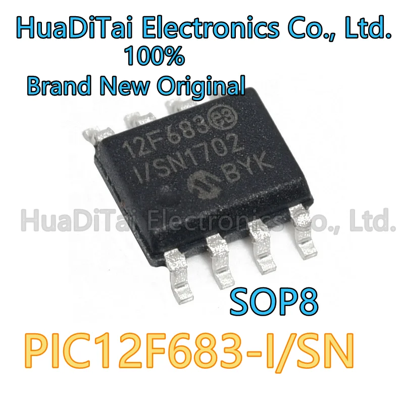 PIC12F683 PIC12F683-I SN 12F68 3 чипсет SOP8, 100% novo