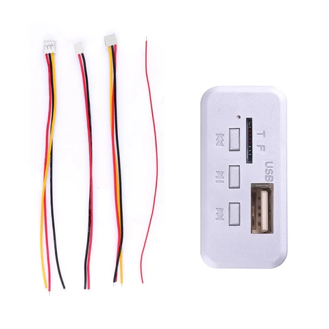 MP3-плеер декодер 12В Bluetooth 5.0 с поддержкой FM