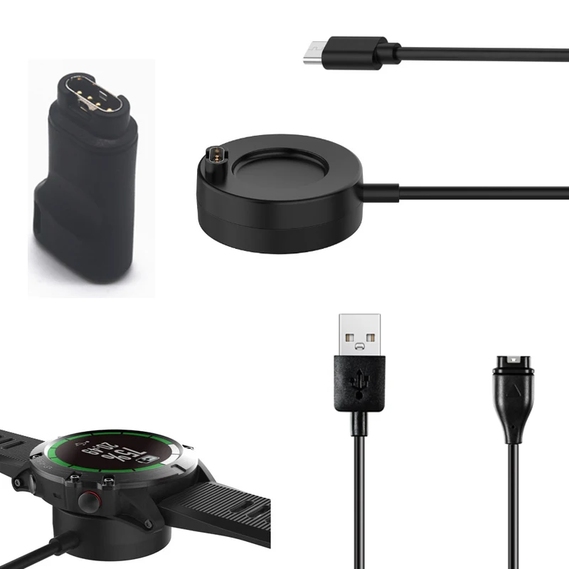 

USB Charging Cable Charger Adapter for Garmin Fenix 7/7S/7X/6/6S/6X Venu 2/2S/SQ Vivoactive 4/4s Vivomove 3/3s 945 55 745 245 45