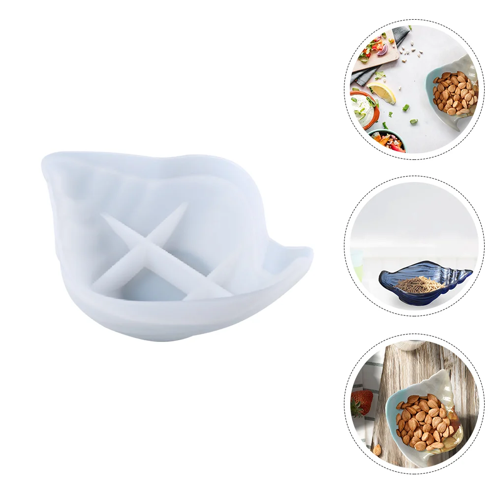 

Mold Jewelry Silicone Tray Box Epoxy Jar Storage Conch Casting Resin Sea Snail Holder Shell Case Molds Dish Making Trinket Mould