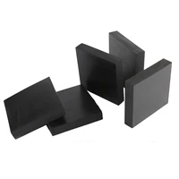 1pcs black rubber sheets damping gasket pad 50x50mm 100x100mm 200x200mm thick 10mm 15mm 20mm 30mm 50mm