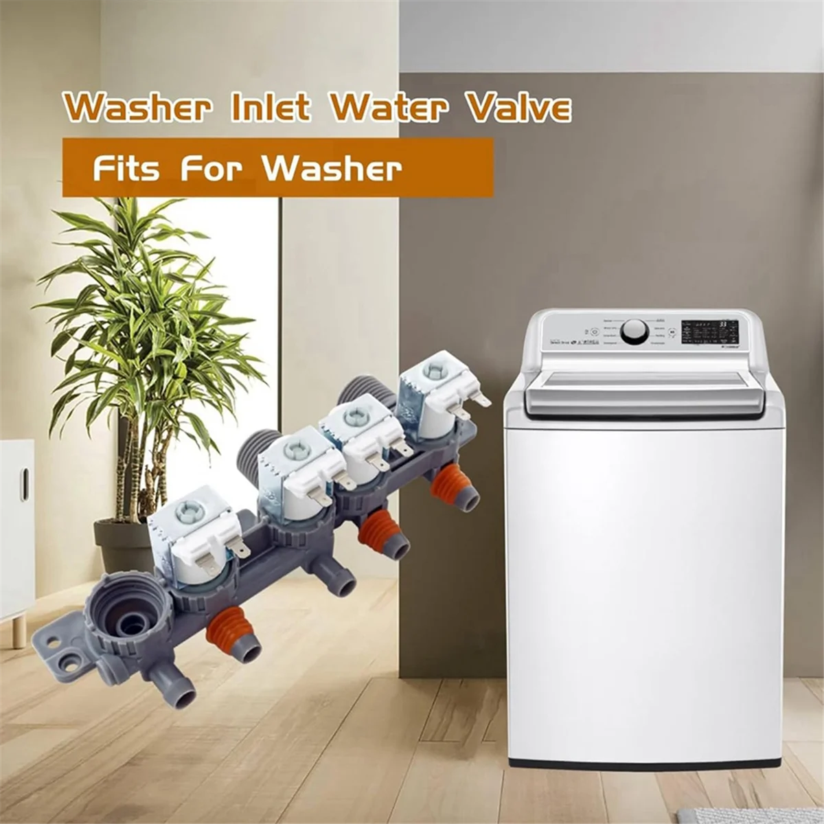 AJU 75152602 Впускной клапан стиральной машины для LG WT7405CW WT7305CV WT7305CW WT7150CW WT7250CW WT7880HWA