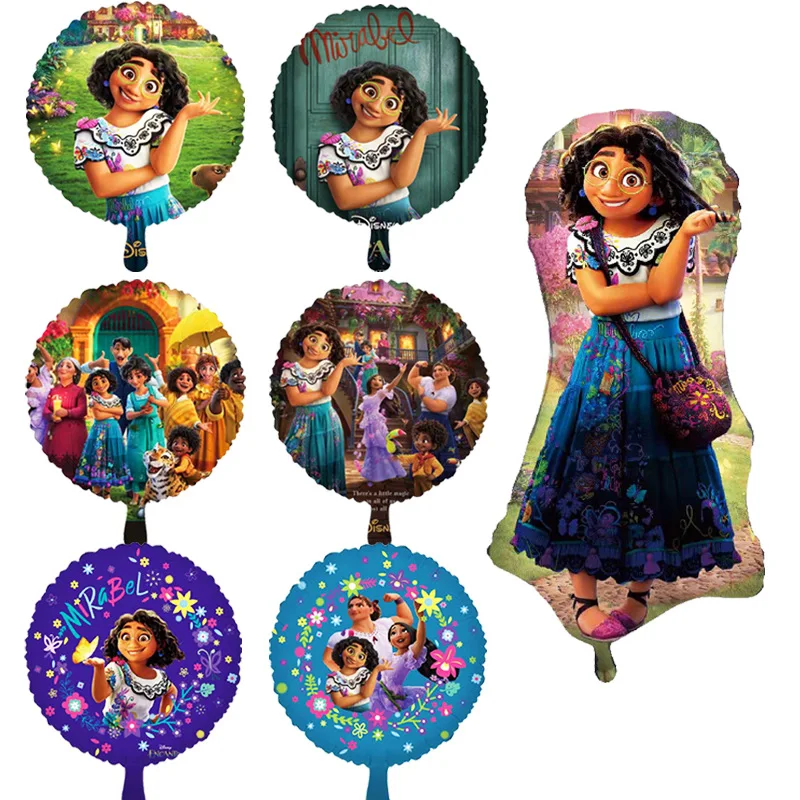 

1PCS New Disney Encanto Latex Balloon Birthday Decorations Party Disposable Inflatable Balloons Kids Supplies Toys for Boy Kid