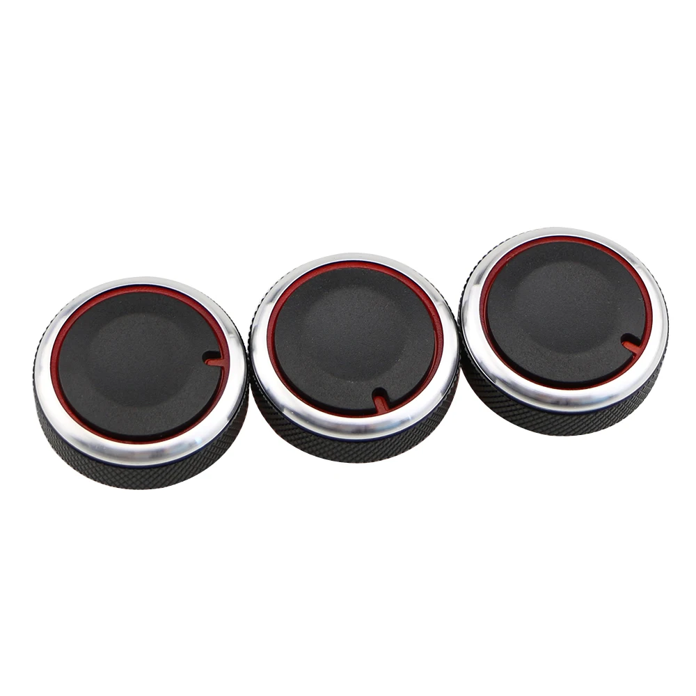 

Air Condition Knob Cover Outlet Vent Switch Sticker Air-Conditioning Button Ring for Nissan X-trail T32 X Trail Rogue 2014-2021
