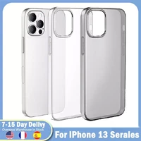 clear soft tpu case for iphone 13 pro max mini transparent ultra thin protective cover phone case iphone13 13pro i13 capa shell