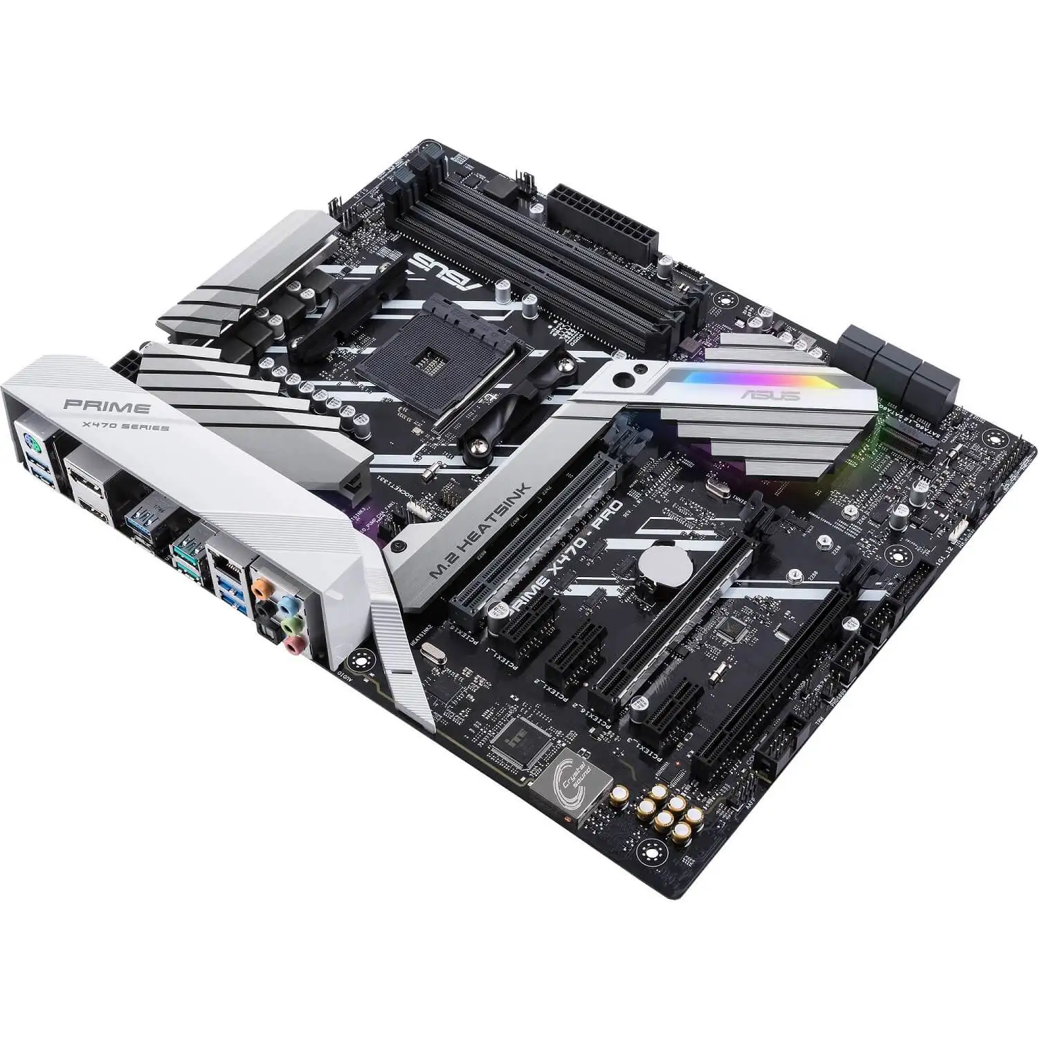 Материнская плата X470 AM4 для Ryzen 5 3600 процессоров ASUS PRIME X470-PRO материнская DDR4 64 Гб PCI-E 3