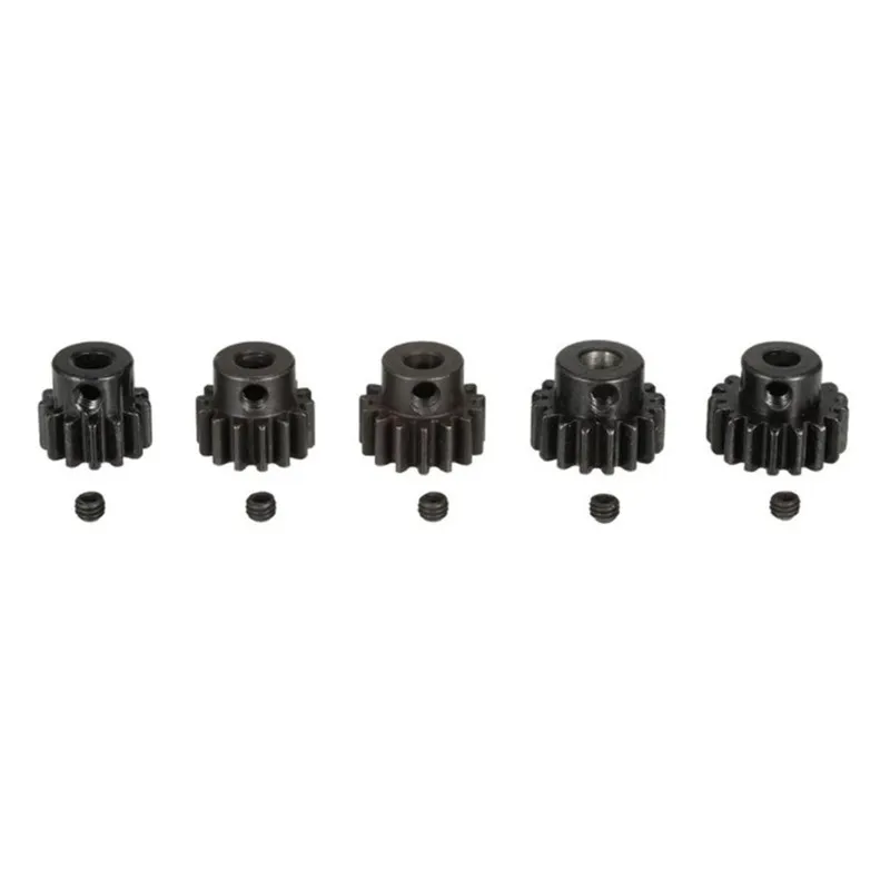 

5Pcs 8195 5Mm M1 13T 14T 15T 16T 17T Pinion Motor Gear For Zd Racing 9116/V3 9020-V3 9021-V3 9203 1/8 Rc Car Parts