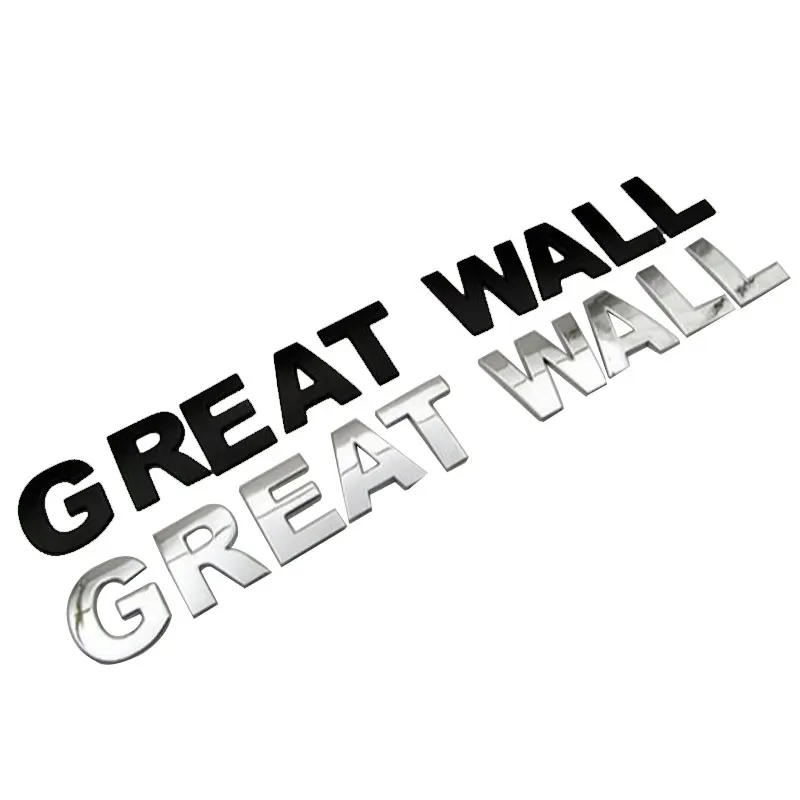 

Для Haval Great Wall Cuv H3 H5H2H1H6 H8H9 F7 M6 все серии металлическая надпись на передней и задней части модифицированной автомобильной наклейки