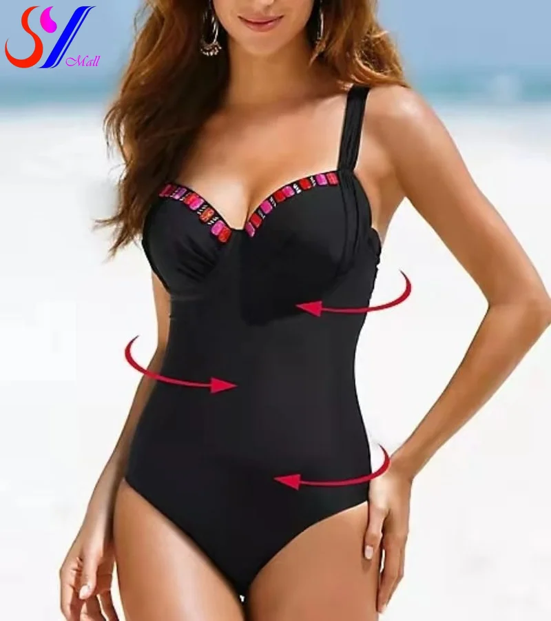

Swimwear Woman 2022 Big Size Swimsuits Women's One Piece Swimsuit For Girls Ladies Bathing Swimsuits Women Summer