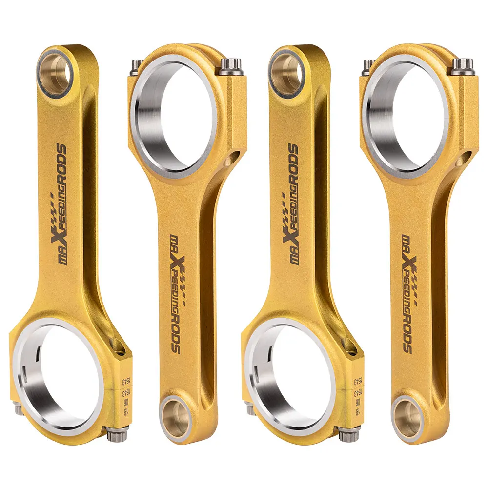 

4x Connecting Rod For Opel Calibra Vauxhall Astra Zafira 2.0 C20xe C20LET Z20LET 2.0L C20xe C20LET H-Beam Conrod Balanced EN24