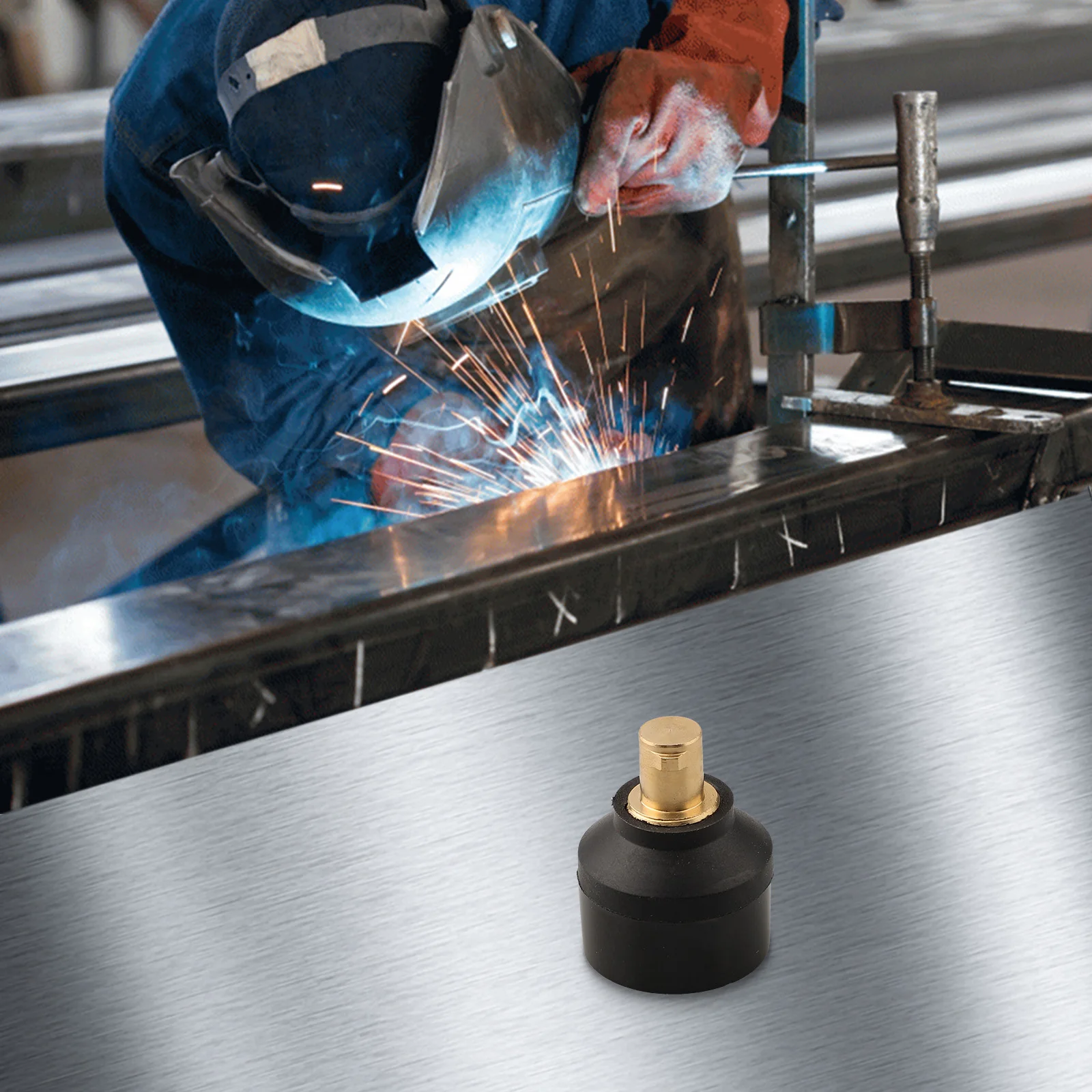 Адаптер разъема преобразователь сварочной горелки настройка TIG черный флюс