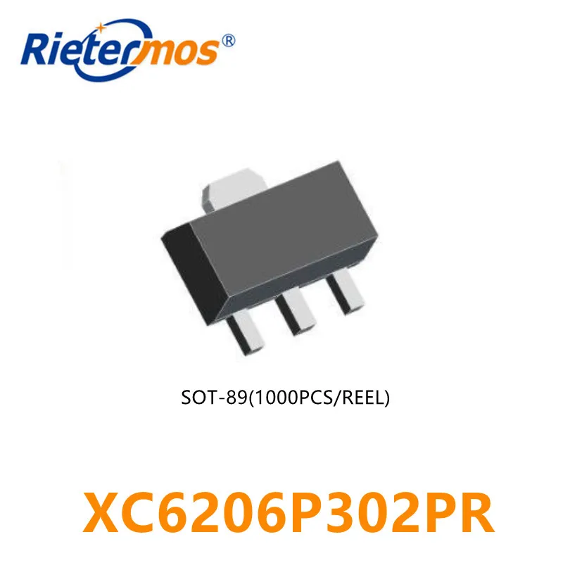 

1000PCS XC6206P302PR XC6206P332PR XC6206P362PR SOT-89 MADE IN CHINA
