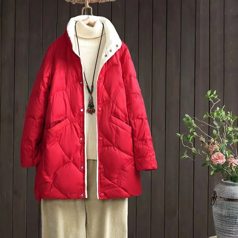 Coat for Woman Parka's Pressure Parkas Women's Jackets Winter 2023 Models Courts Coats Spring Ladies New in Outerwears Long 2022