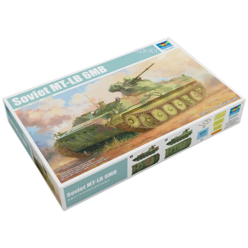 

Trumpeter 1/35 05580 Soviet MT-LB 6MB Multipurpose Armored Transport Vehicle Military Toy Plastic Assembly Model Building Kit