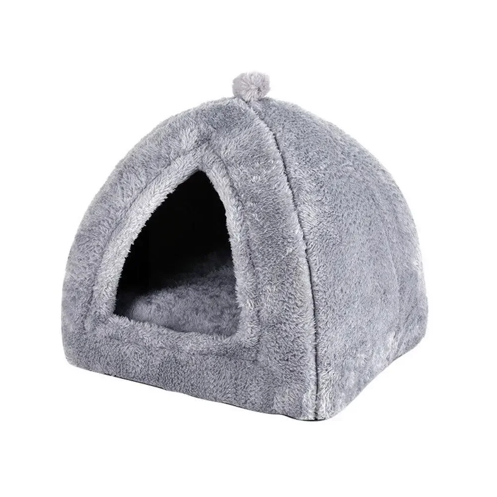 

Winter Warn Triangle Cat Nest Comfortable All Season Soft House Pet Bed Cat Sleeping Burrow Bag Warm Pet Supplies Cat Unive Q4Y9