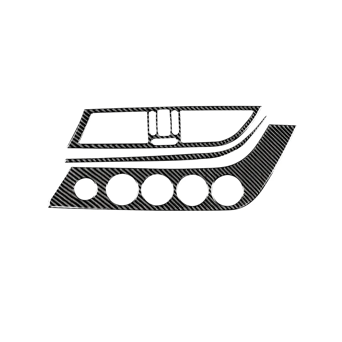 

For Z4 E89 2009-2016 Carbon Fiber Car Center Console Air Outlet Panel Cover Trim Decoration Sticker Accessories