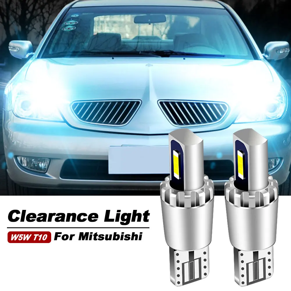 

2pcs LED Parking Light Bulb W5W T10 For Mitsubishi ASX Colt Galant Grandis Lancer 7 8 Outlander Pajero Shogun 4 V80 V93 V97 V98