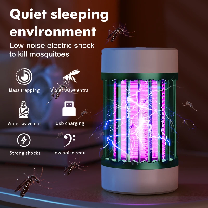 Электрическая ловушка для насекомых Отпугиватель комаров без радиации с