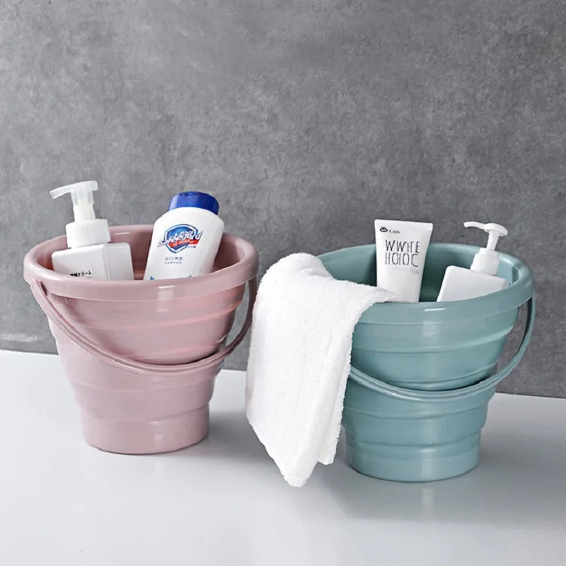 Портативная складная пластиковая бочка 2 л для пляжа кемпинга Путешествий