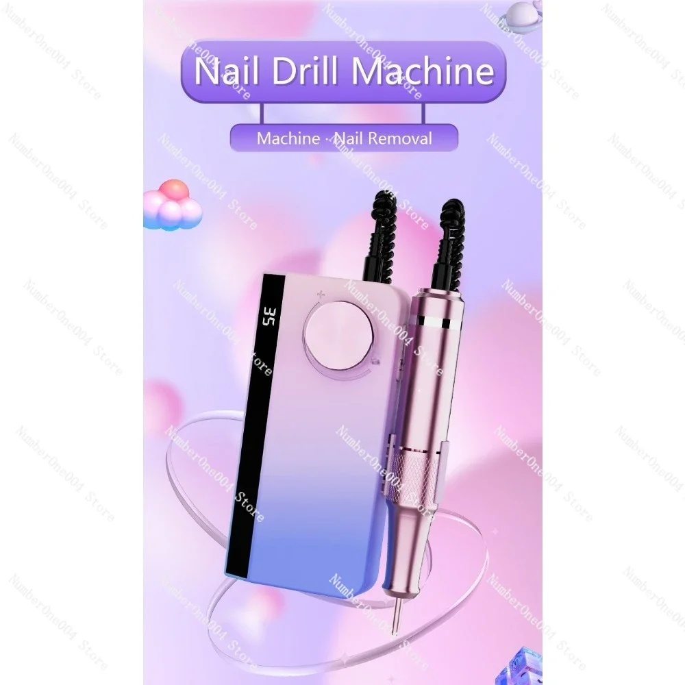 Профессиональная электрическая дрель для ногтей 35000 об/мин маникюрная машина с