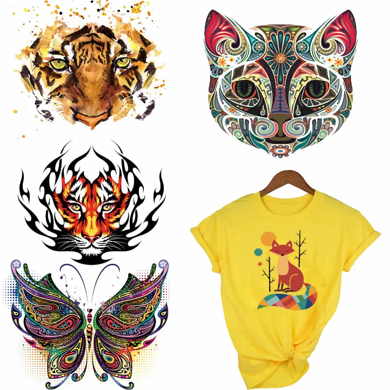 Нашивки ZOTOONE с милыми животными красочные наклейки детская нашивка утюгом для