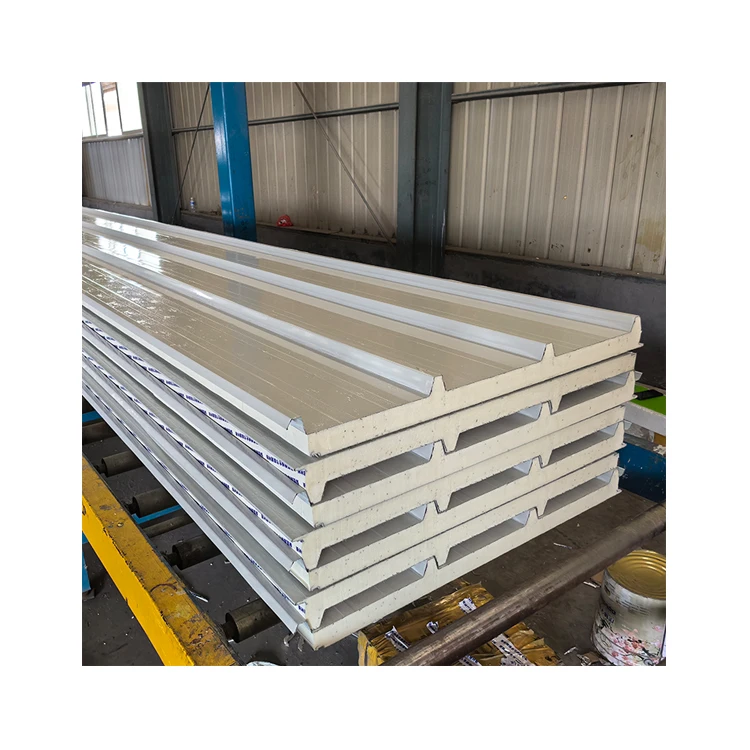 Полиуретановые сэндвич-панели для наружной стены и крыши