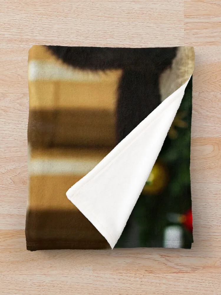 Рождественское одеяло для дивана фланелевые одеяла щенка карелика медведя